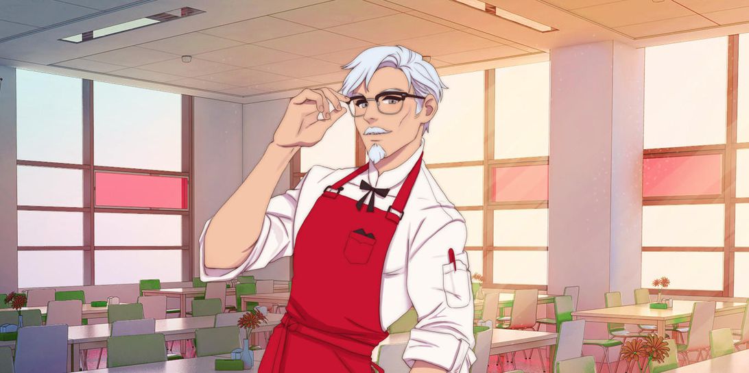 There's a New Video Game Where the Goal Is to Date a Young, Sexy Colonel Sanders